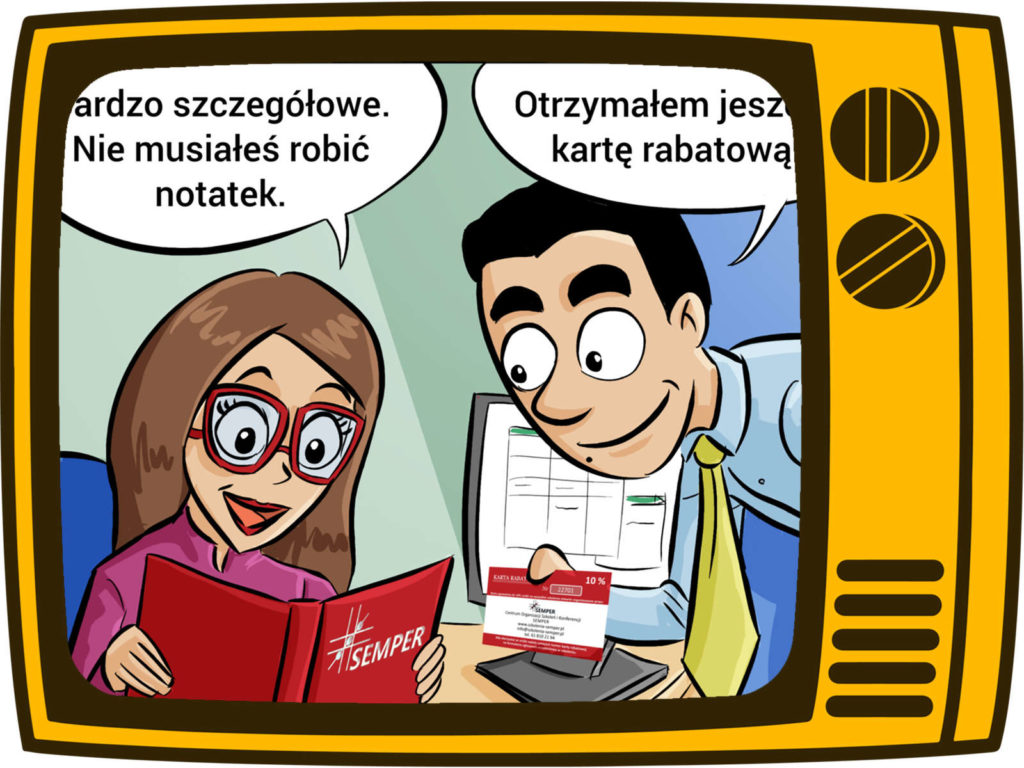 komiks reklamowy