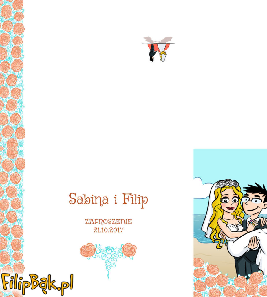 zaproszenie ślubne na zamówienie